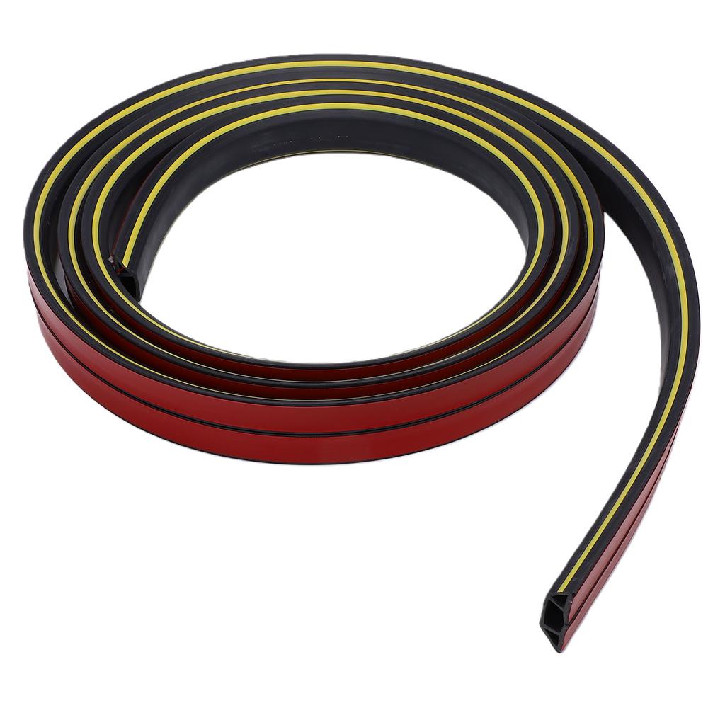 9.84ft Floor Cable Cover Protector Hide Extension Cords Cord Covers for Wires On Floor Indoor Outdoor Use Black