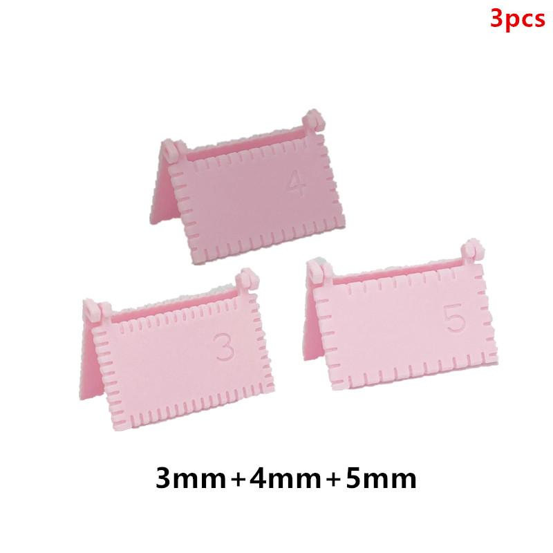 1/3 Pcs Sewing Guide Template For Consistent Stitches 3/4/5Mm Spacing Precision Sewing Tool For Fabric Embroidery Leather Craft