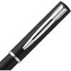 Stylo Plume - WATERMAN - Allure - Corps Noir Mat - Attribut Chrome - Pointe Fine