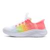 Kids Flash Shoes Fabric Gradient Comfortable Durable Breathable Lightweight Casual Shoes Kids Sneaker Pink Green 303823L-CRMT