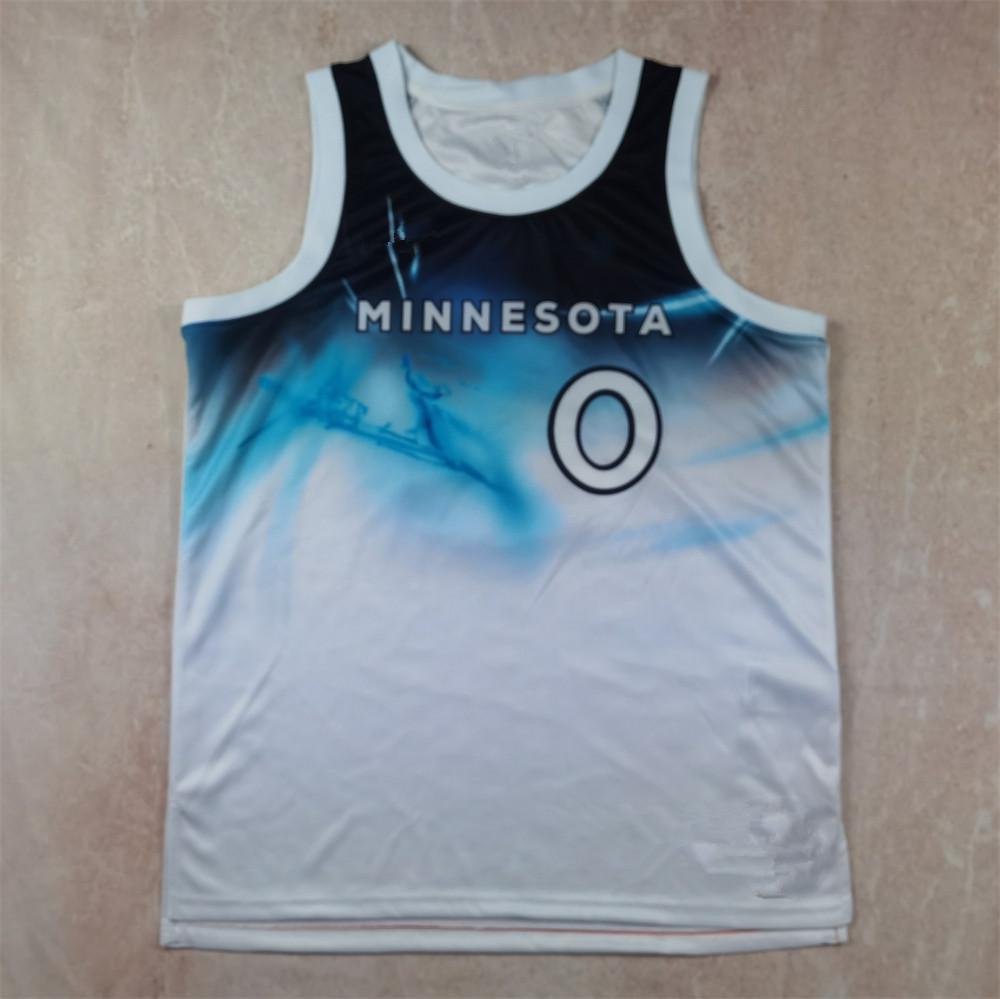 

2025 Timberwolves #0 DiVincenzo City Edition White Basketball Jersey L