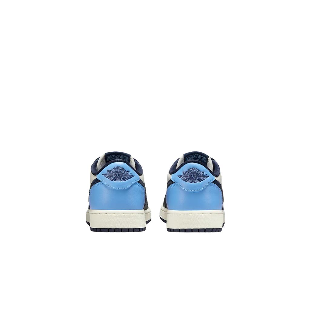Air Jordan 1 Retro Low OG GS Obsidian UNC Kids Sneakers Blue University-Blue Sail CZ0858-400