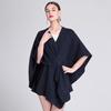 European & American Autumn/Winter Fashion Shawl Cape: Plus Size Knitted Cardigan Cloak for Women
