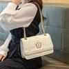 2023 New Bag Small Aroma Style Shoulder Crossbody Chain Bag Senior Sense of Small Square Bag Hundred Handheld Crossbody Bag