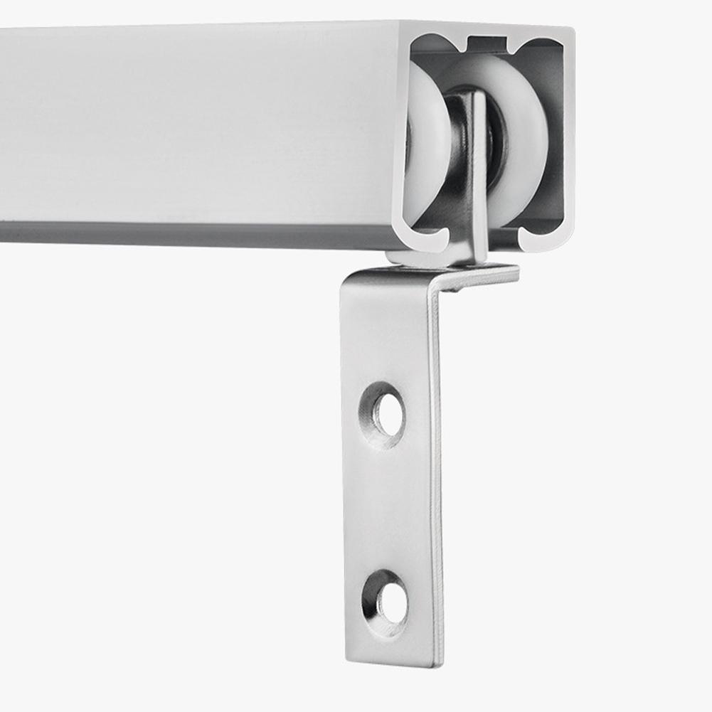 Curtain Hanging Wheel Sliding Door Pulley Hanging Track Pulley Block Cabinets Door Roller Curtain Accessories Bearing Wheel