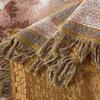Pure Cotton Bedspread With Tassel Home Sofa Bed Cover Summer Towel Coverlet European Floral Cover Blanket Bedspread On The Bed