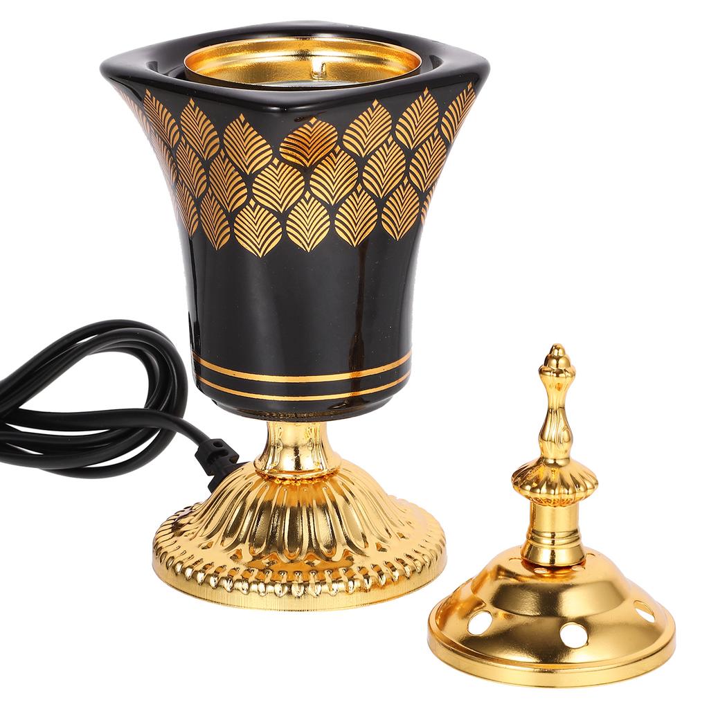 Incense Burner Electric Censer Holder Electronic Retro Ornament Iron Decorative Burners Plug Office