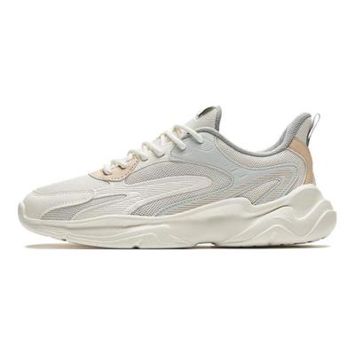 Comfortable Shock Absorbing Wear Resistant Low Top Casual Shoes Women Sneakers White Gray 922418855-2