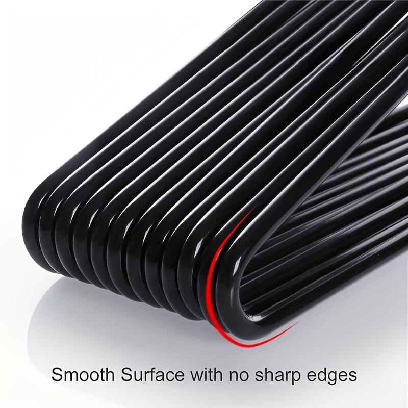 10pcs Stainless Steel Goose Z-Shaped Pants Hanger - Space-Saving Multi-Functional Hangers for Trousers, Sweater, Jacket Display - Metal Clothing Rack