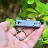 Outdoor Survival Dual Whistle, High Decibel Portable Emergency Camping Tool, Pendant Keychain Multifunctional Whistle