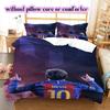 Soccer superstarPattern Bedding Quilt Set Quilt Cover Pillowcase Home Decoration Birthday Gift (1 * Duvet Cover + 2 * Pillowcase, Without Core)