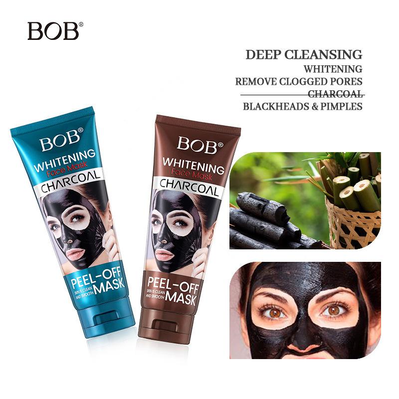 BOB Charcoal Tear Mask Blackhead Removal Strong Deep Cleansing Pores Apply Mask Mud Mask Female
