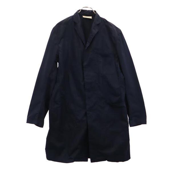 VETRA Stainless Collar Coat 42 Navy Men's Used