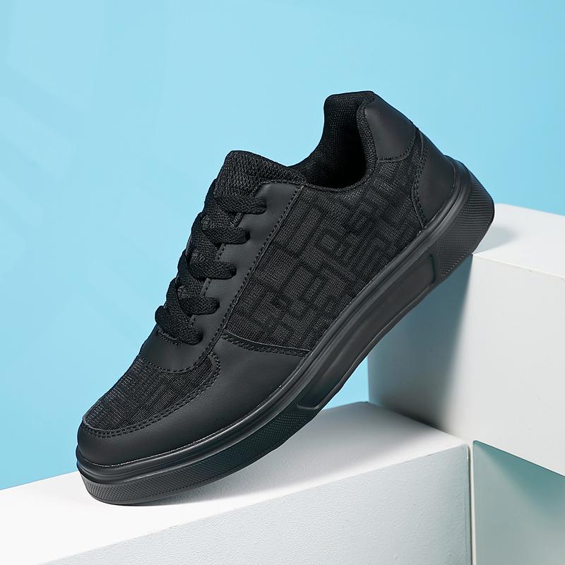 TUINANLE Damenschuhe, geometrisches Netzgewebe, atmungsaktiv, lässige Turnschuhe, Mädchen, rutschfeste Plateauschuhe