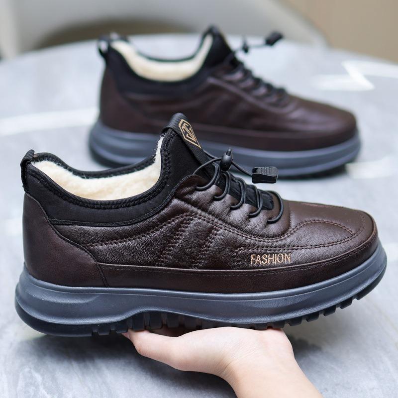 Winter New Style  Shoes Warm and Anti-slip Shoes, Snow Boots, Fleece and Thickened Cotton Shoes