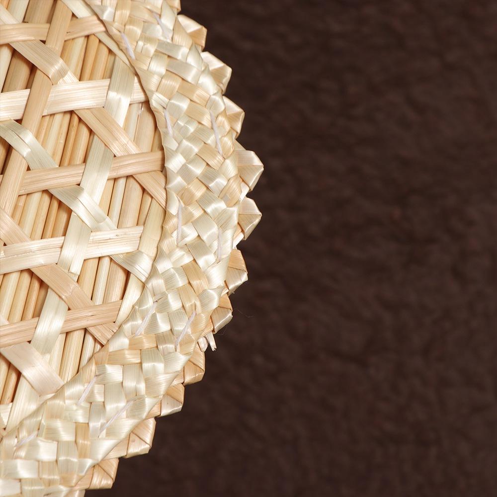 Environmentally Friendly DIY Pushan Decorative Hand Fans Woven Fan Cooling Fan Home Decoration