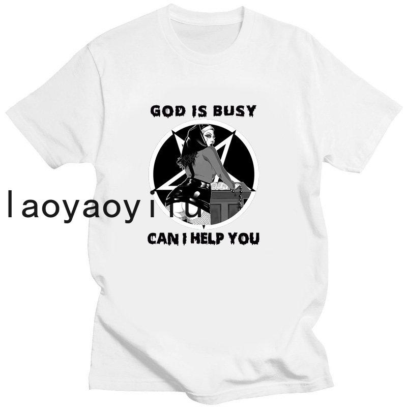 Bad Fun Nun Religion Tshirt New Men Print Aesthetic Shirt O-Neck Short Sleeves Summer Casual Homme O-Neck Tee Shirt Streetwear