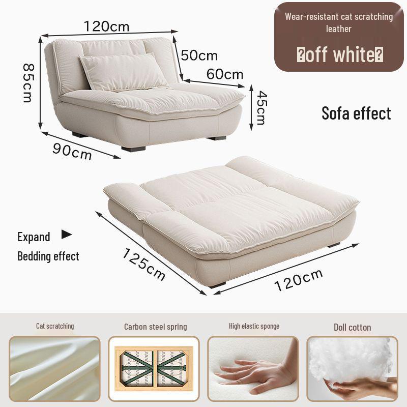 Minimalist Foldable Sailboat Sofa Bed for Home, Apartment, or Rental