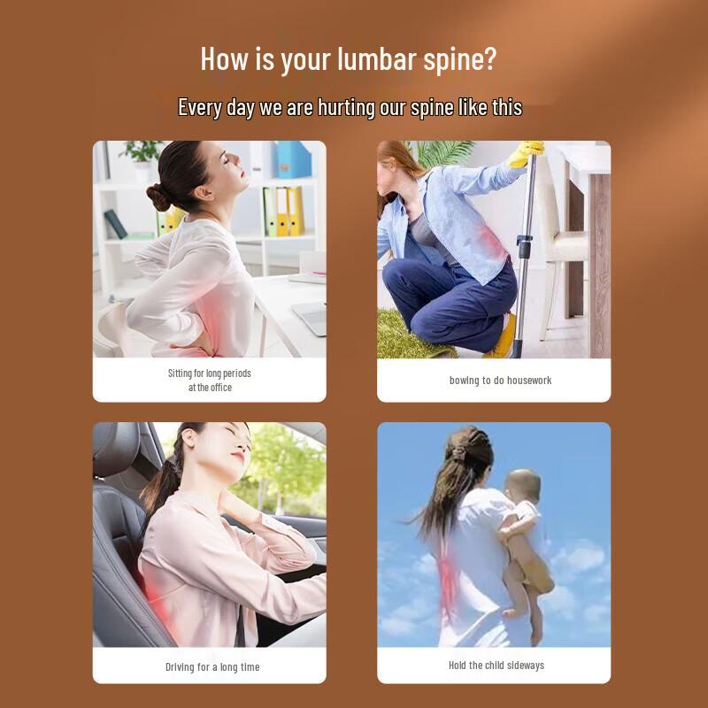 CLORIS Shiatsu Back & Neck Massage Cushion