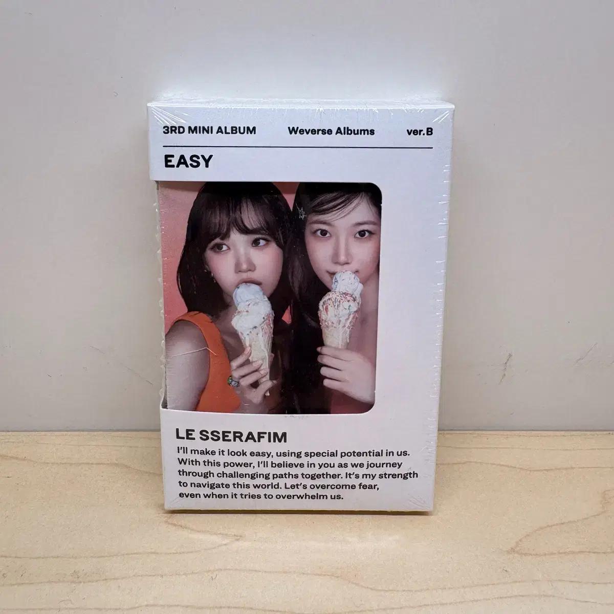 

Le Sserafim E.ji Weverse Version Sealed Album