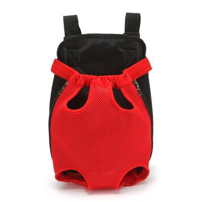 Pet Backpack 1PC Cats and Dogs Breathable Chest Out Portable Mesh Large Capacity Shoulder Crossbody Handbag Pet Accessories
