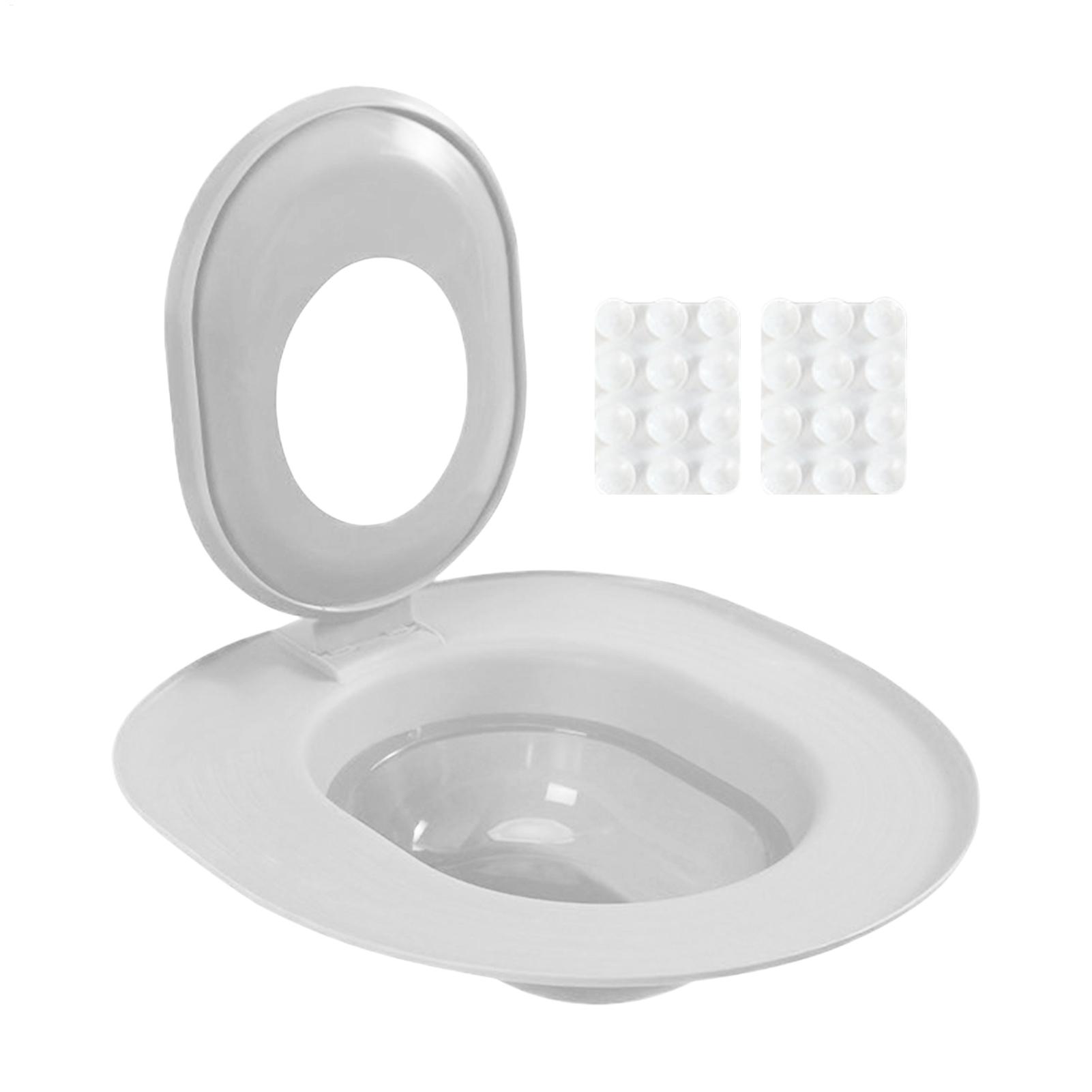 Cat Toilet Training Kit Reusable rinal Seat Potty Litter Box Trainer Pet Potty Training Seat Pet Cleaning Supplies colore grigio