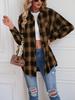 Autumn/Winter 2025 Women's Plaid Boyfriend-Style Loose Shirt