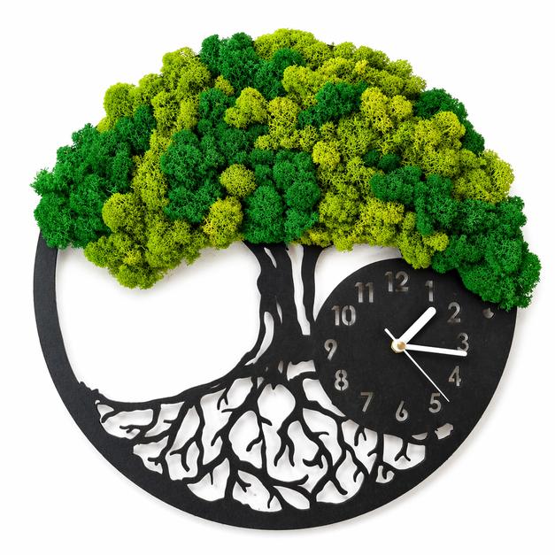 Moss Clock, Tree of Life