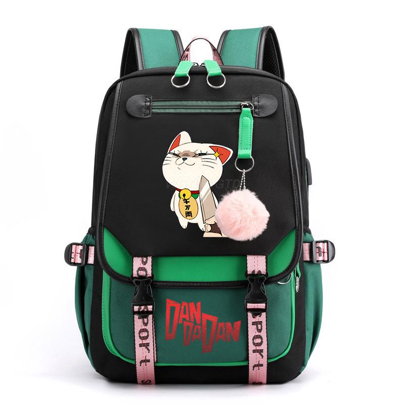 Large-Capacity Junior High School And High School Students With Surrounding Schoolbags Casual Backpack Korean Version