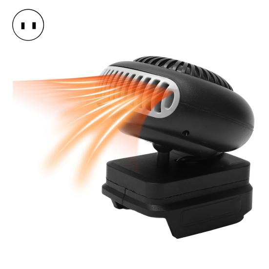 

Портативный автомобильный обогреватель Портативный вентилятор Защита от наклона Обогреватель Перезаряжаемый USB Настольный обогреватель Мини-обогреватель для офиса Кемпинговой палатки US Plug