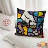 Pc BBritto Anime Pillow Case Fashion Square Pillowcase Bedroom Sofa Room Ins Decoration Leisure