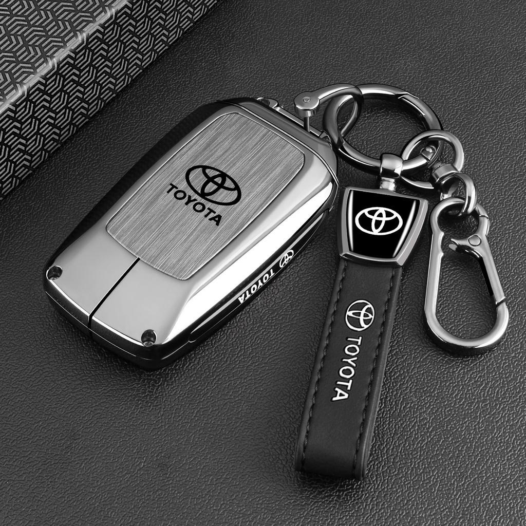 Soft  Car Key Case Full Cover Shell Protector for Toyota Corolla Camry RAV4 CHR C-HR Hilux Prius Land Cruiser Prado
