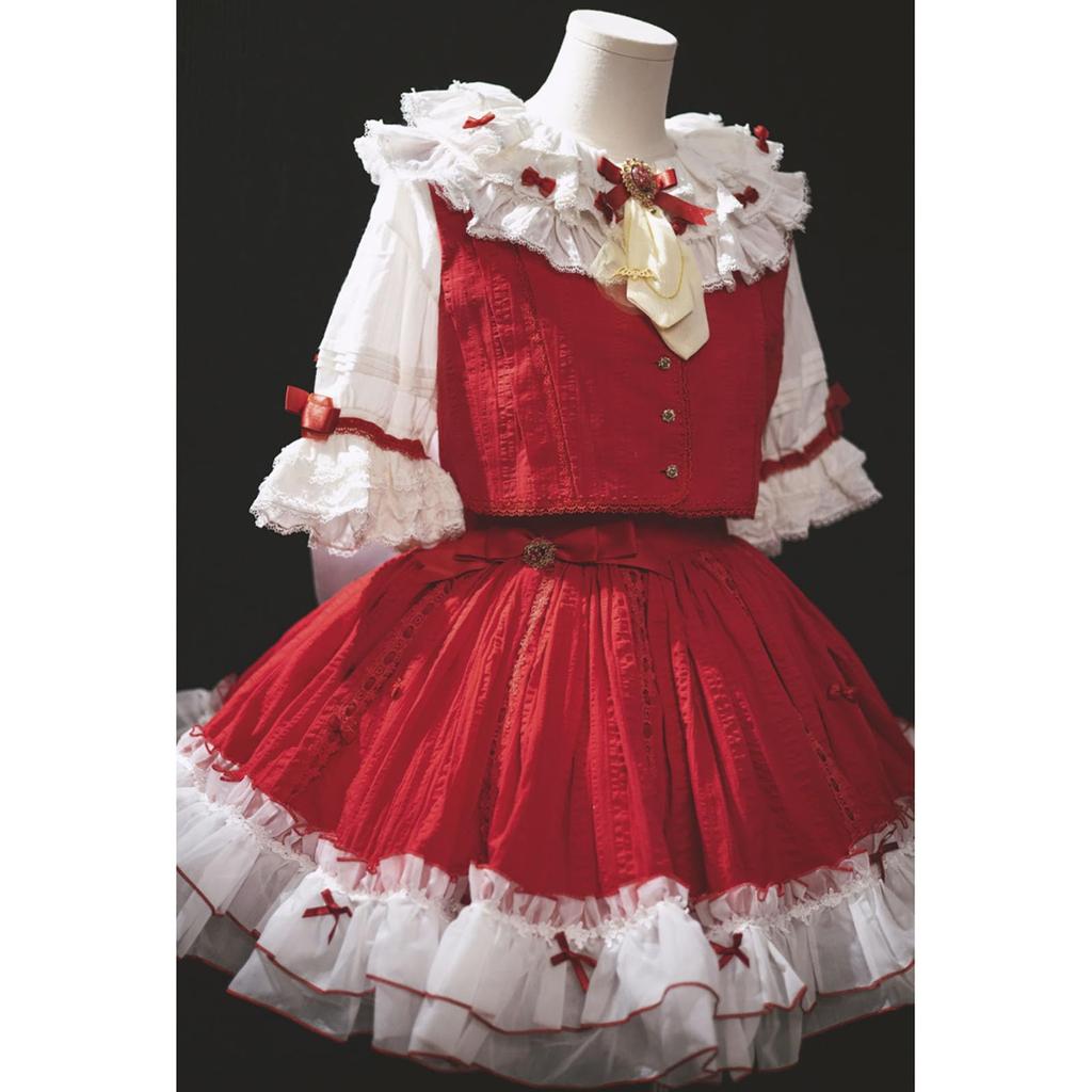 [Milky Time] Flandre Scarlet Cosplay Anime Halloween Lolita Costume (M)