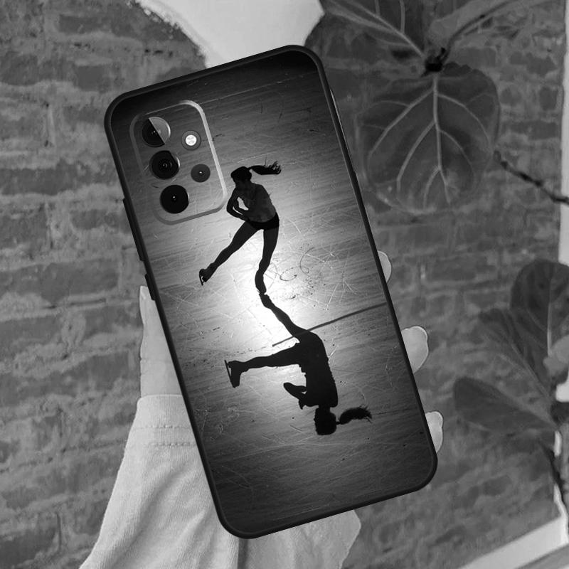 Pretty Figure Skating Dance Case For Samsung Galaxy A55 A35 A25 A15 A53 A33 A13 A51 A71 A12 A32 A52 A14 A34 A54 Cover