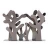 Coral Napkin Holder Iron Art Vertical Napkin Holder Multifunction Metal Napkin Holder Desktop Storage Rack for Bar Hotel