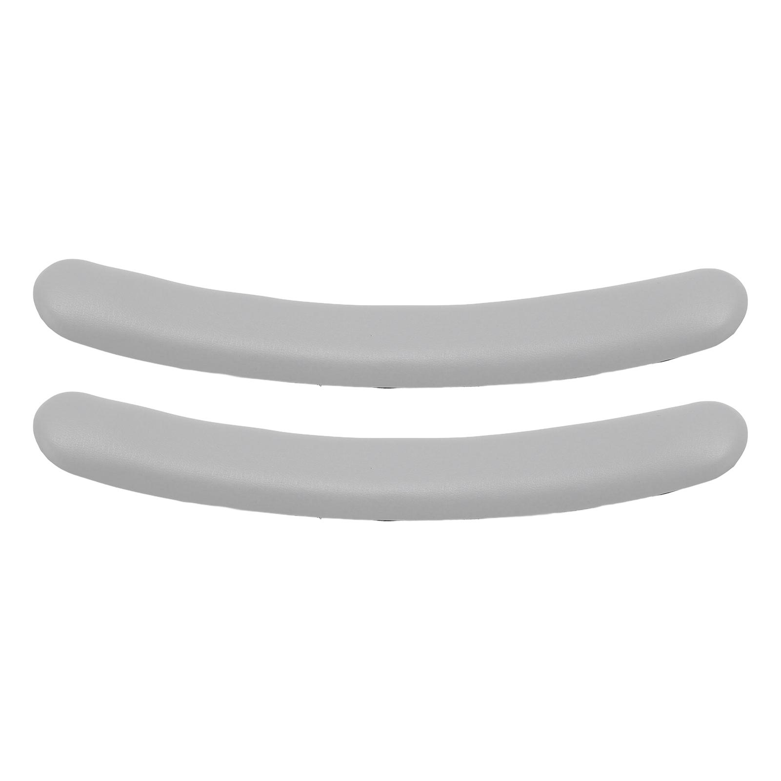 

2pcs Headphone Replacement Headband Pad Protein Leather Memory Foam Headband Cushion for Barracuda серый