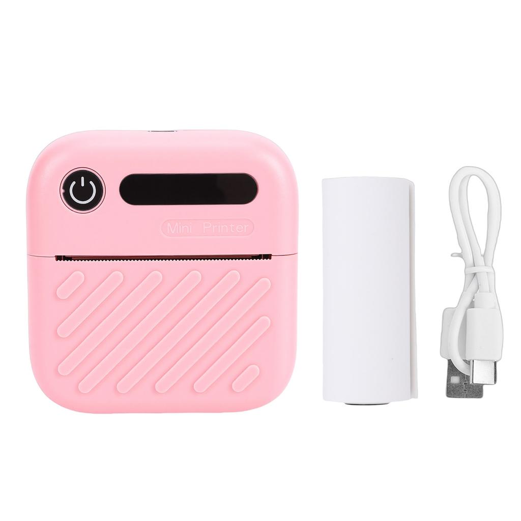 Thermal Sticker Printer 200DPI APP Control Portable Inkless Bluetooth Sticker Maker for Study Notes Labels