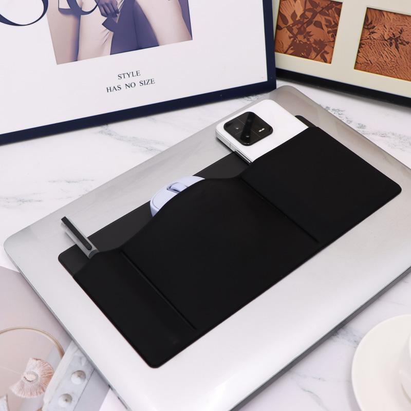 Self-Adhesive Mouse Bag Notebook Computer Data Cable Hard Disk Storage Bag Leica Cloth Storage Pouch