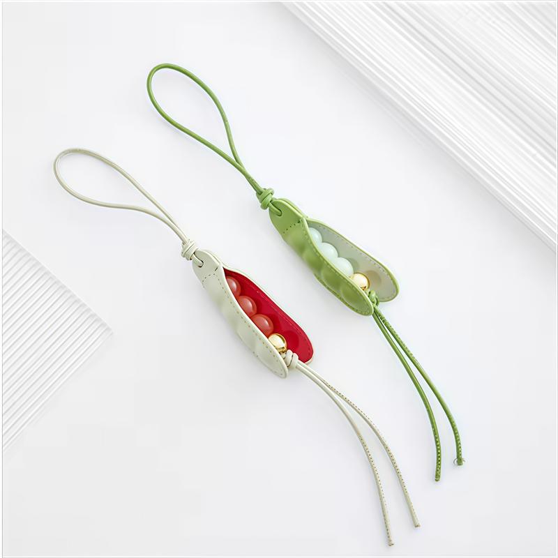 Tasbedel Lavendel lederen tasbedel voor dames tas paarse bloem tas hanger decoratie hoge luxe meisje cadeau tas accessoires