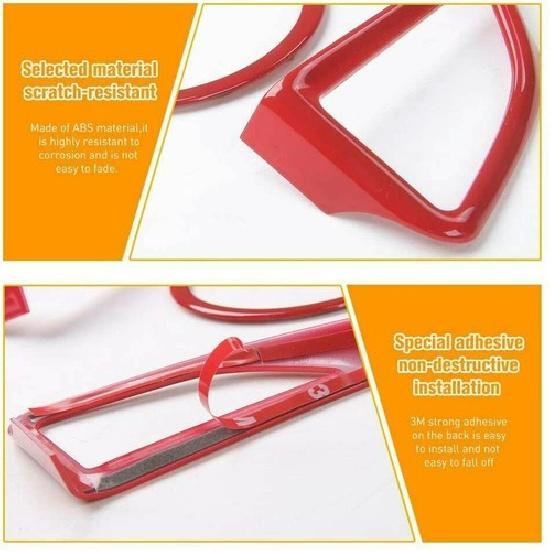 Steering Wheel Moulding Frame Trim Cover Accessories for 2017+ Chevrolet Camaro