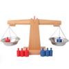 Zählspielzeug Montessori Vorschule Bilden Mathe Balance Spiel für Geburtstagsgeschenke Heimgebrauch