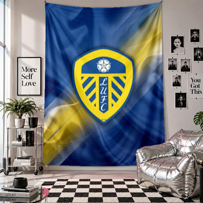 Leeds United Wall Tapestry Home Decor Wall Hanging Cloth for Bedroom Living Room Background