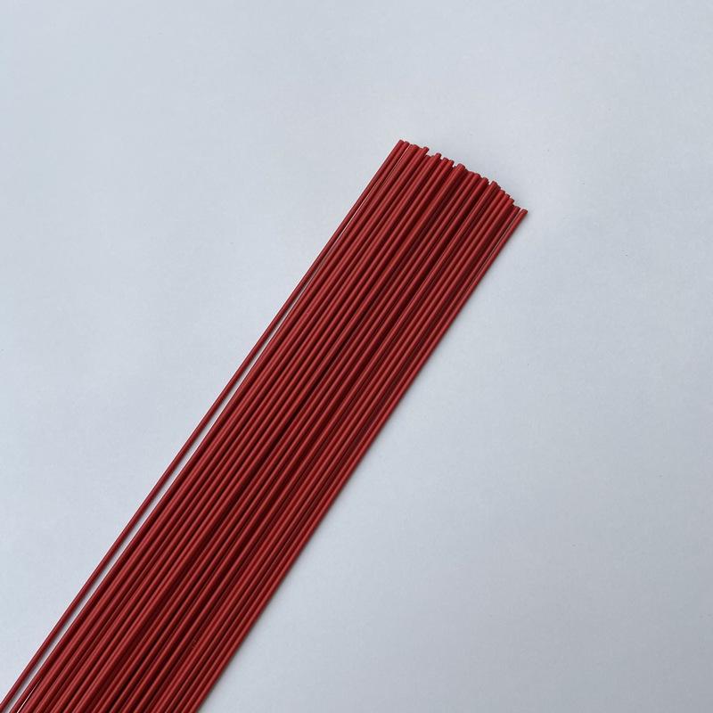 Plastic-Coated Floral Iron Wire for DIY Projects and Baking (Black, White, Green)