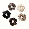 Elegant Satin Hair Scrunchies for Soft Jersey Hair Bands Perfect for Parties, Festivals, and Everyday Hairstyles, Hair Accessories for Women
