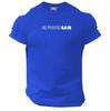 No Pain No Gain T-Shirt Fitnesskleidung Bodybuilding Training Workout Übung Top