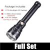 50W High Power CREE XHP-70 Outdoor Professional Hunting LED Flashlight 26650 Lithium Battery