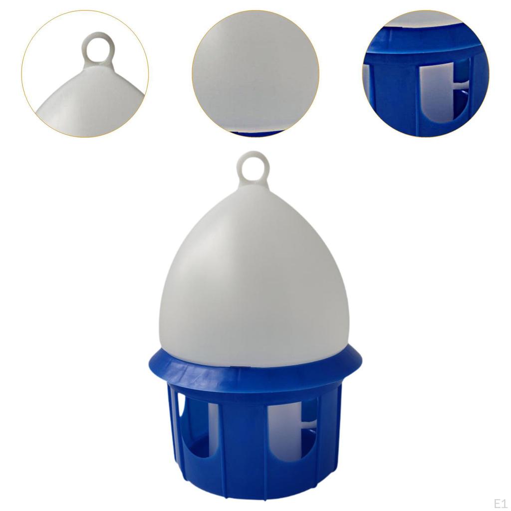 Pigeon Drinker Bird Water Bucket Cage Accessories Dispenser for Peacock