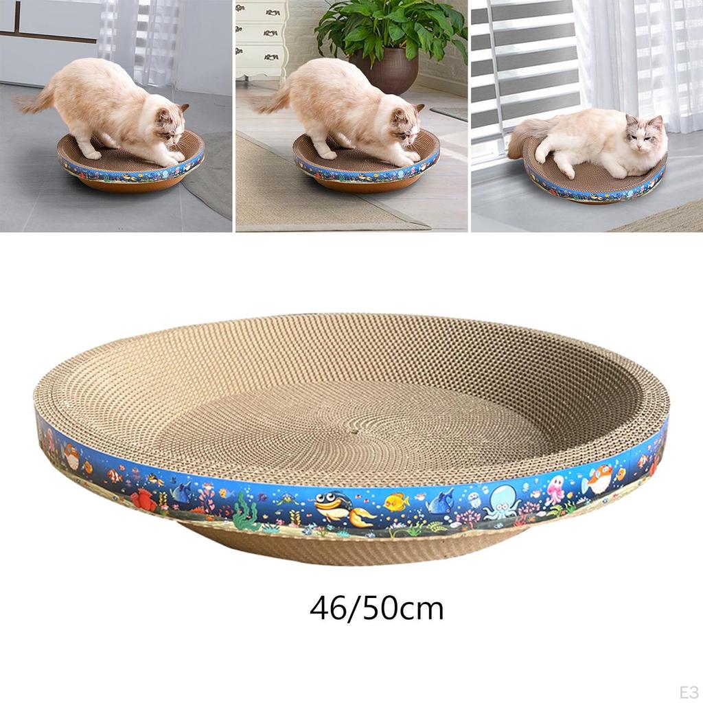 Cardboard Cat Scratcher Lounge for Cats of All Sizes