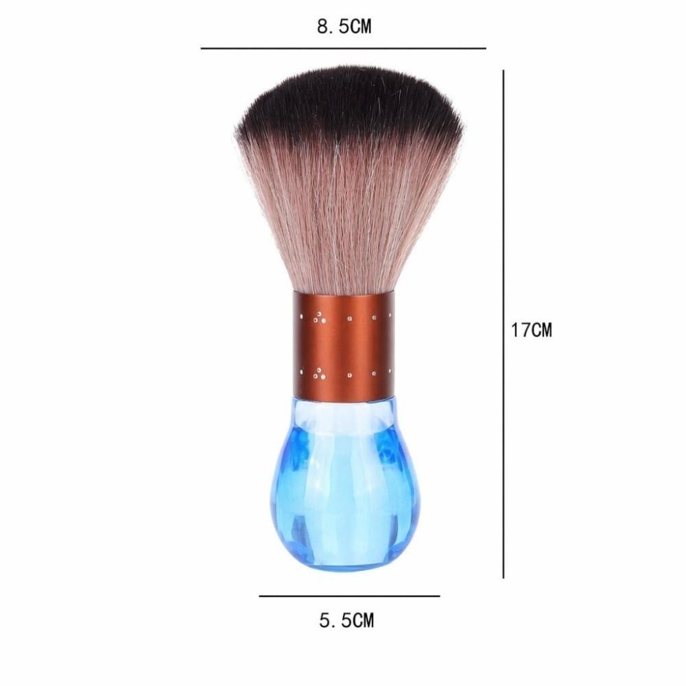 Soft Fiber Hair Dust Cleaning Brush Reusable Barber Neck Duster Home Use