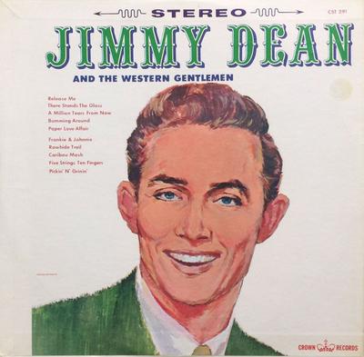 LP Schallplatte JIMMY DEAN & THE WESTERN GENTLEMEN - Jimmy Dean And The Western Gentleme CST291 Crown Records 1963 US Folk Gebraucht